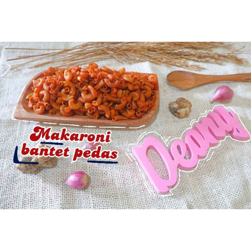 

Macaroni Bantet Pedas 250gr