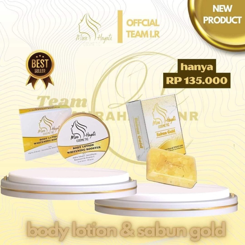 HB booster mira hayati cosmetics+sabun glow