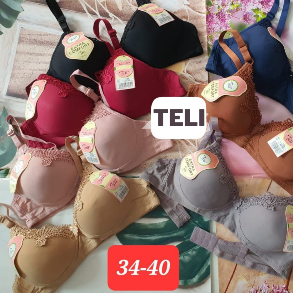 Bra Busa Teli / Bh Tanpa Kawat / Bra Tanpa Kawat / Bra Wanita / BH Teli