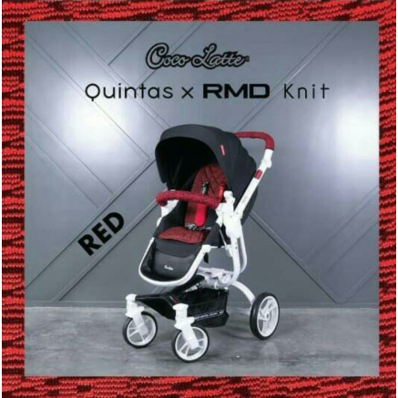 Unik Stroller Cocolatte Quintas X RMD Knit - Merah Limited
