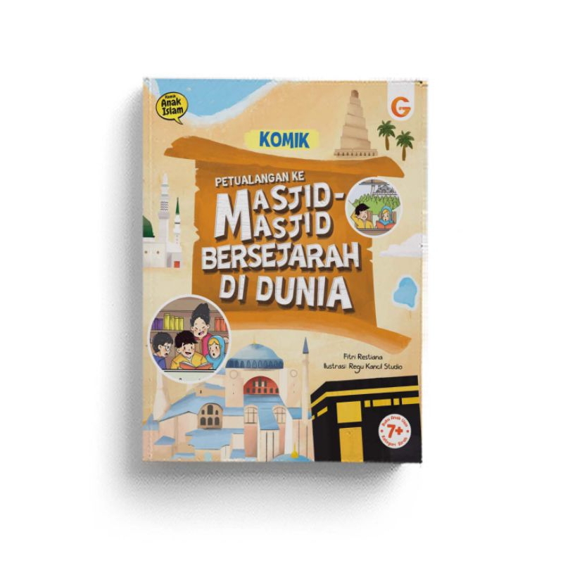 komik muslim masjid masjid bersejarah didunia