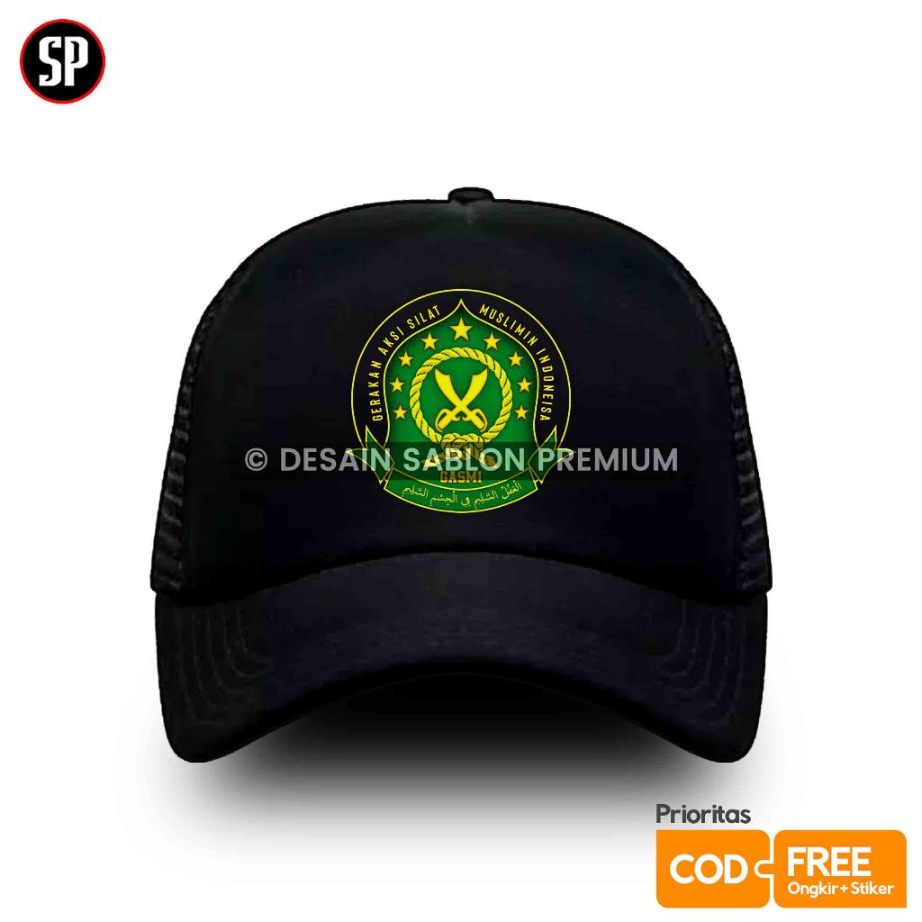 GROSIR Distro TOPI PAGAR NUSA GASMI ORIGINAL LOGO FREE STIKER  - Koleksi Lengkap 8 Pilihan