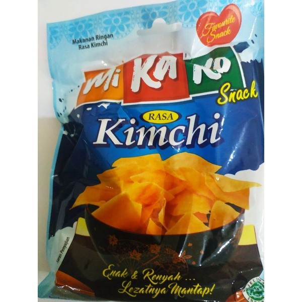 

MIKAKO SNACK RASA KIMCHI 1PACK ISI 10 BUNGKUS