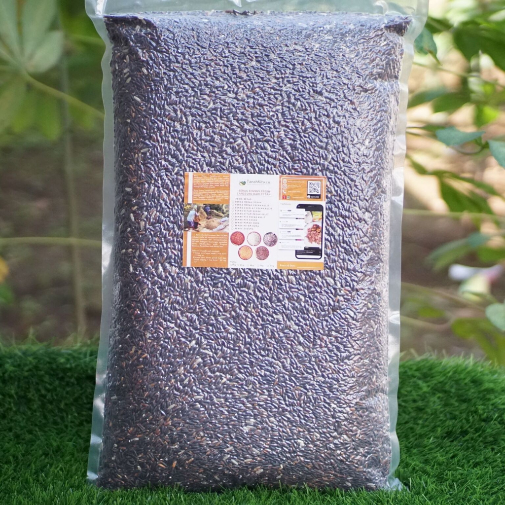 

Beras Hitam Organik Tinggi Serat Fresh langsung dari Petani | 5 kg vacuum