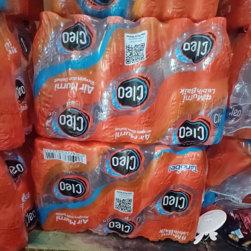 Air Mineral Botol Cleo 600ml