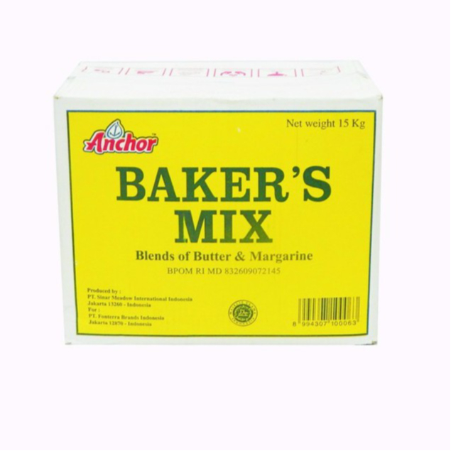 

Bakersmix Anchor Butter 250 gram / Butter Blending