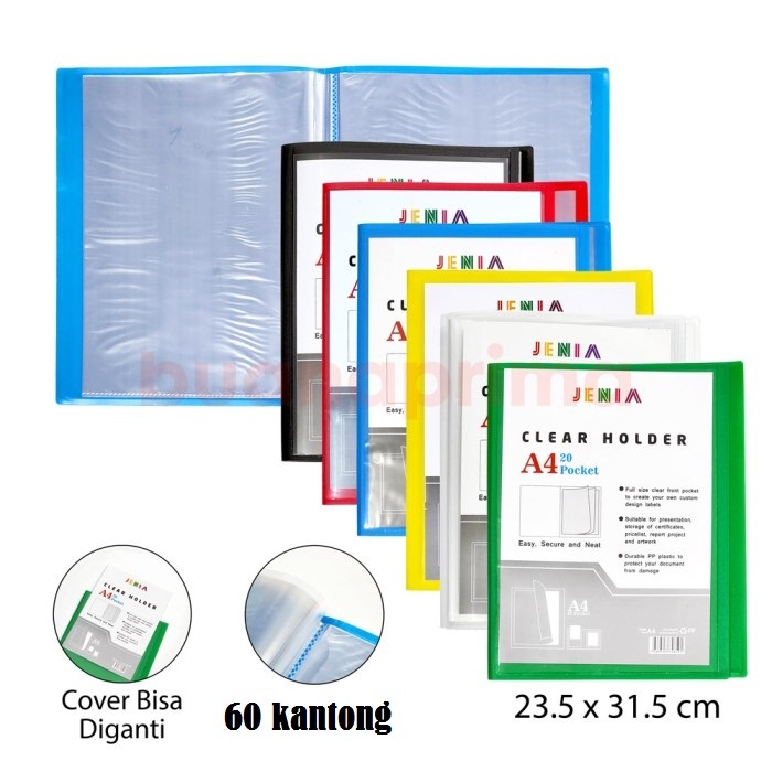 

Clear Holder Jenia A4 isi 60/Document Keeper Jenia A4 isi 60