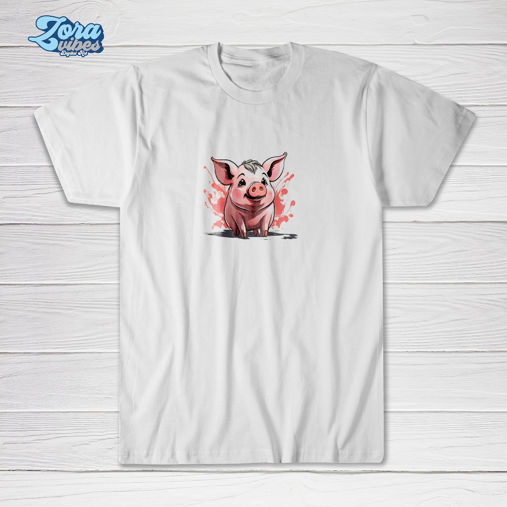 Baju Babi Lucu Baju Karakter Babi Murah