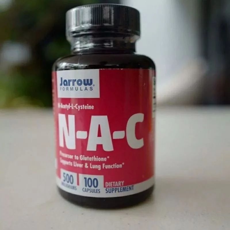 JARROW FORMULAS NAC N-Acetyl-L-Cysteine 500mg Isi 100 Kapsul JARROW NAC USA ORIGINAL