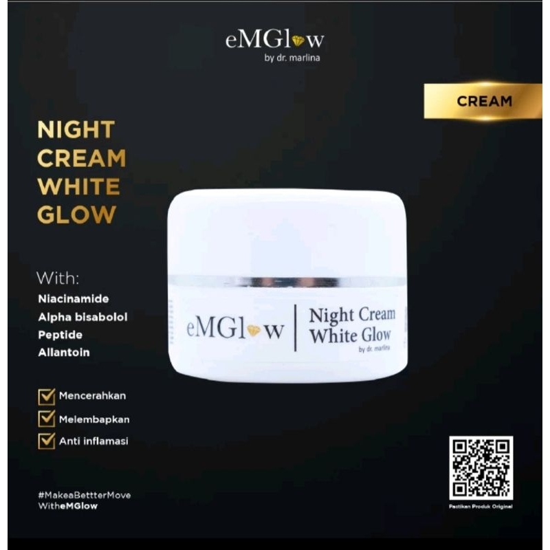 EmGlow Night Cream With Glow by dr.Marlina