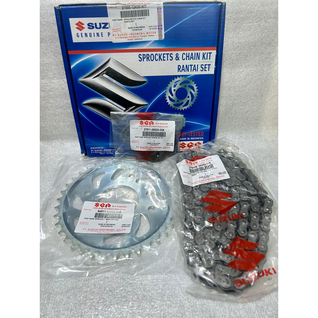 Gear Set Gir Set Satria FU FI Suzuki Original
