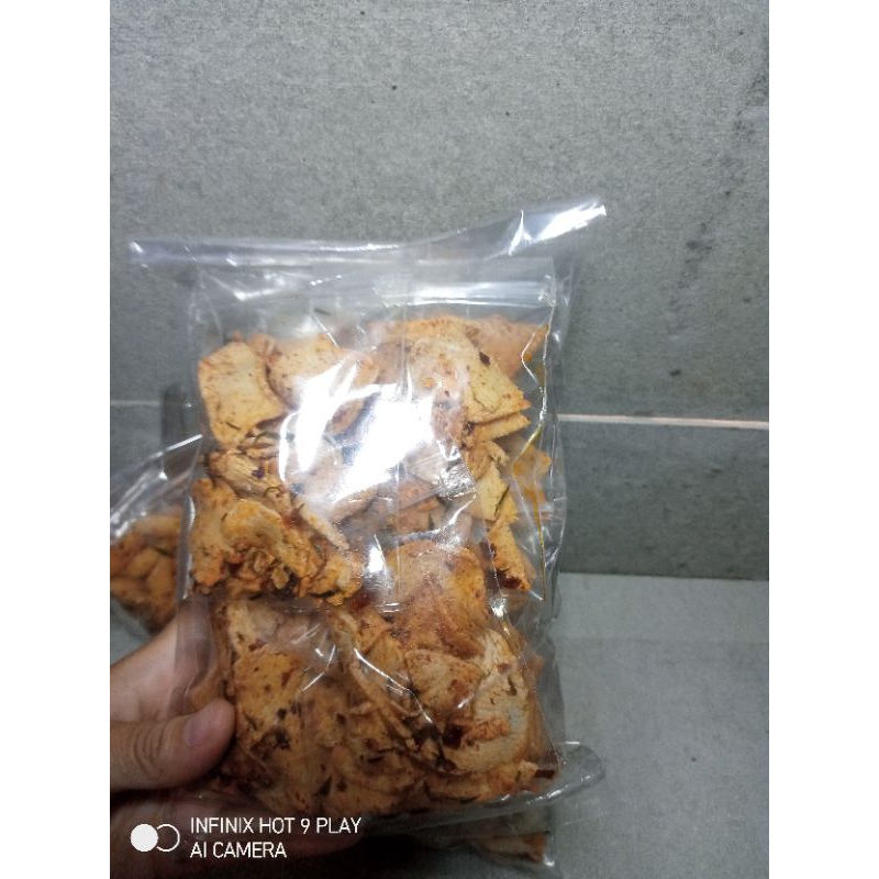 

Keripik basreng daun jeruk 1000an