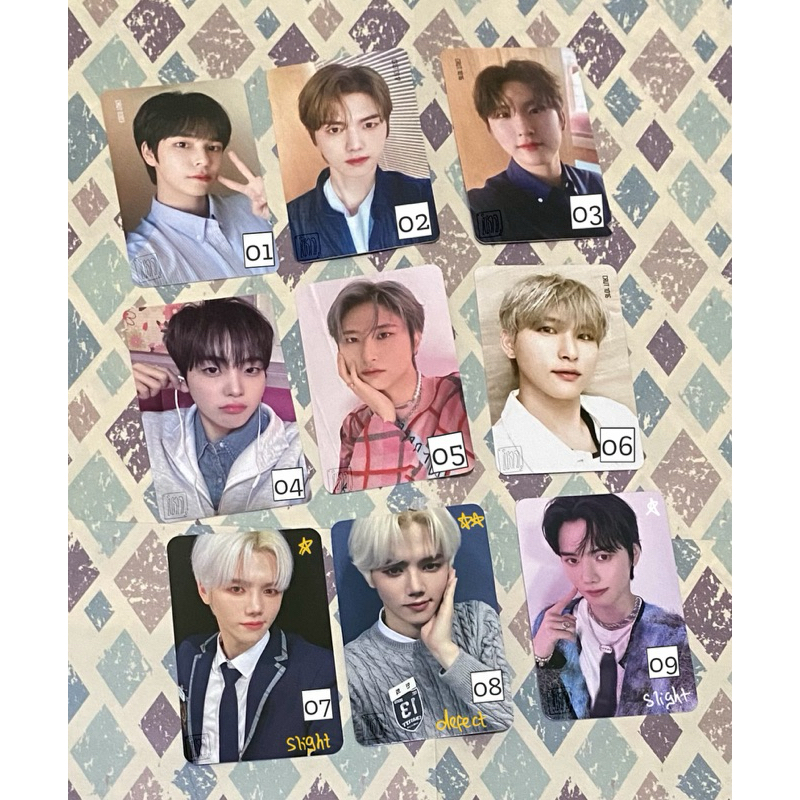 photocard CRAVITY minhee hyeongjun serim woobin