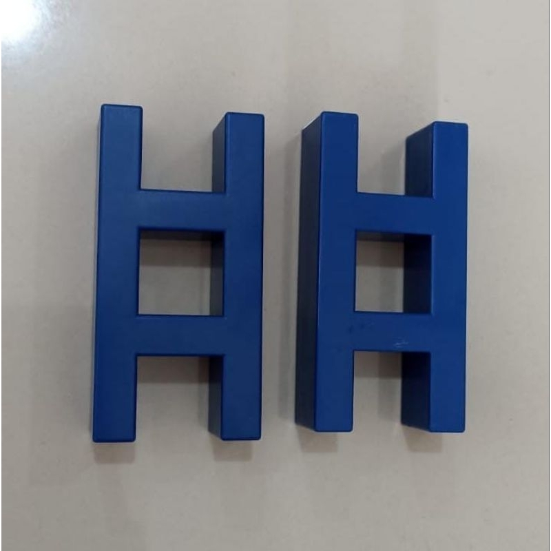 Lasy part H besar biru