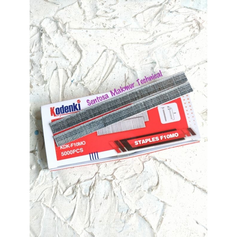 

KODENKI F10 Isi Refill Anak Hekter Staples Paku Tembak Angin I Lurus