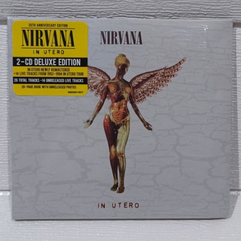 CD Nirvana In Utero 30th anniversary edition Original 2CD Deluxe Edition