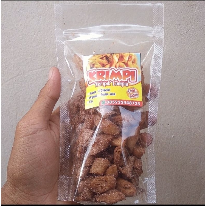 

Keripik Lumpia Cokelat