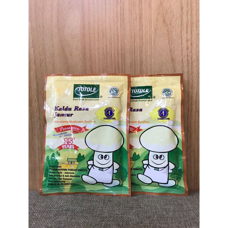 

Micin jamur Totole / Totole kaldu jamur 40gr