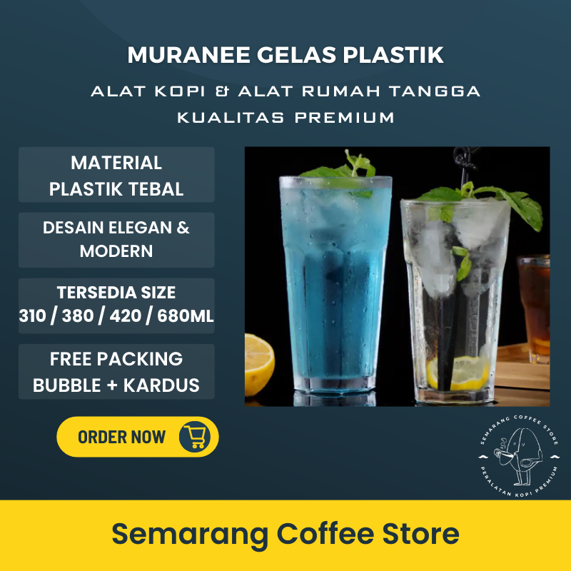 Gelas Minum Korea Gelas Plastik Gelas Transparan
