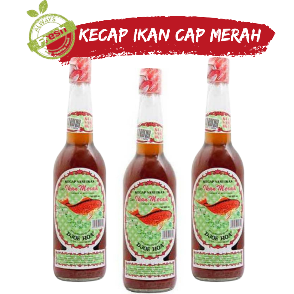 

Kecap Ikan Cap Merah Djoe Hoa Kecap Ikan 620Ml