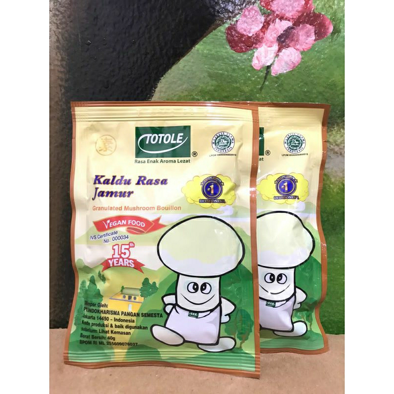 

Totole kaldu jamur / kaldu jamur totole 40 gram Halal