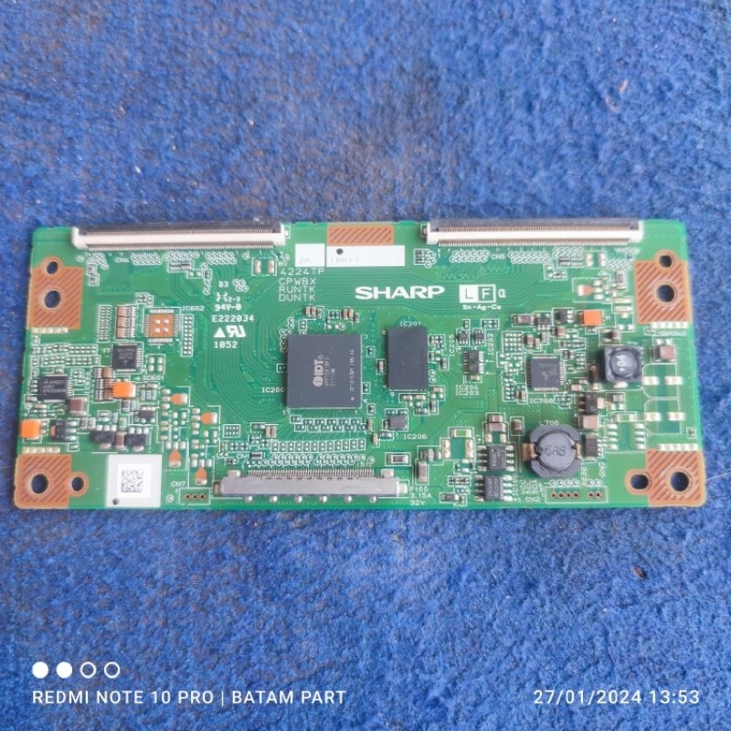 Tcon board LOGIC TV LCD Sharp LC 40M500M - 40L500M