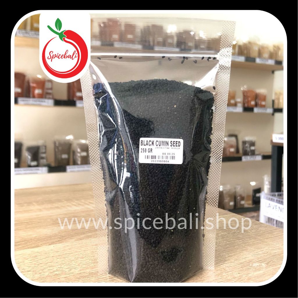 

Jinten Hitam 250 gr / Black Cumin Seed 250 gr / Nigella Seed / Black Jeera / Jintan Hitam