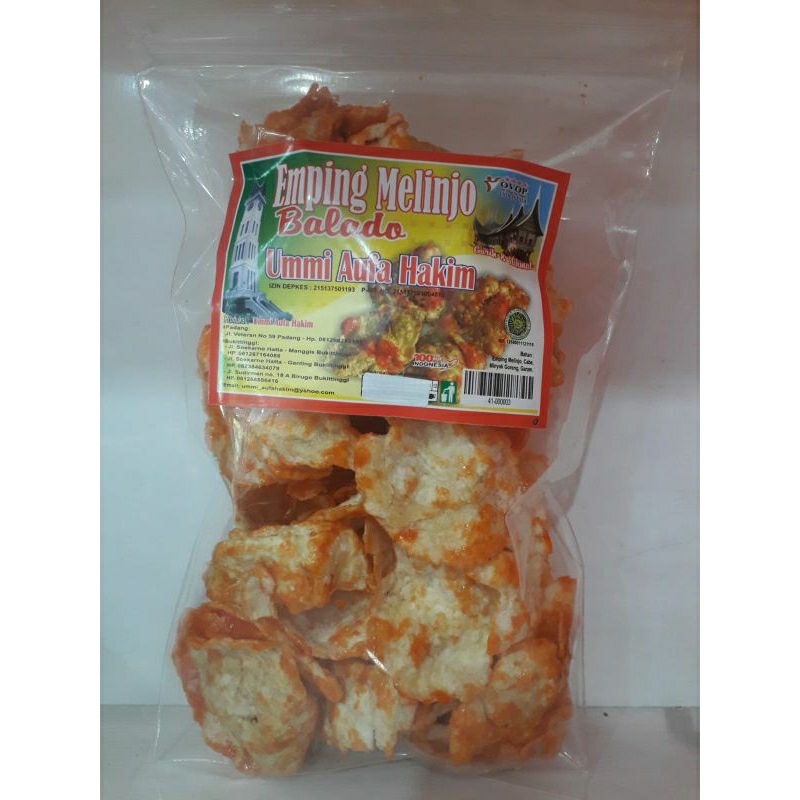 

Emping Melinjo Balado