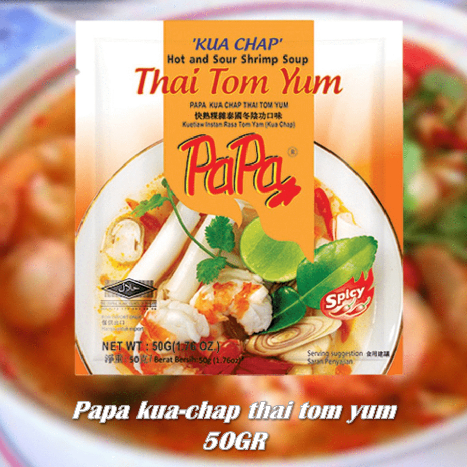 

Papa kua-chap thai tom yum 50g