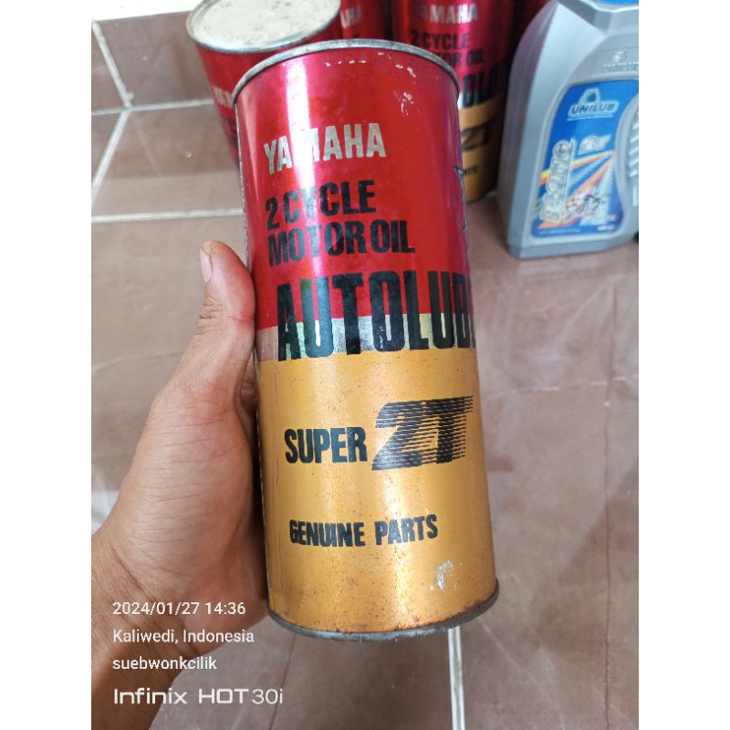 oli samping autolube Yamaha super 2t