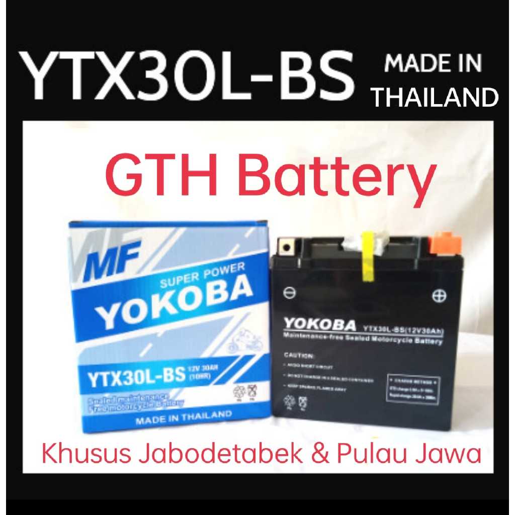 AKI MOTOR YOKOBA YTX30L-BS