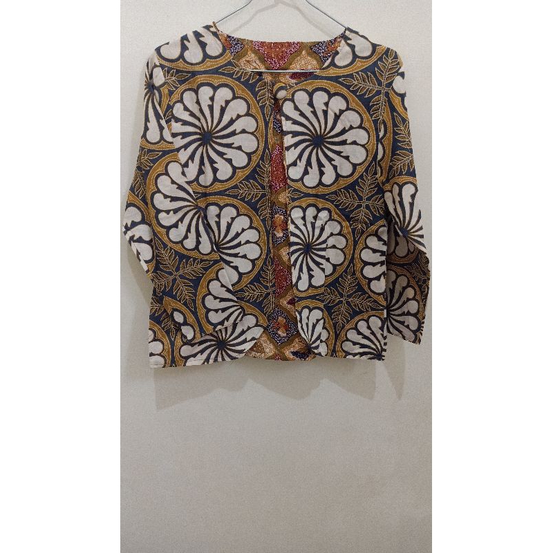 Batik Cardigan bolak balik (2 Motif)