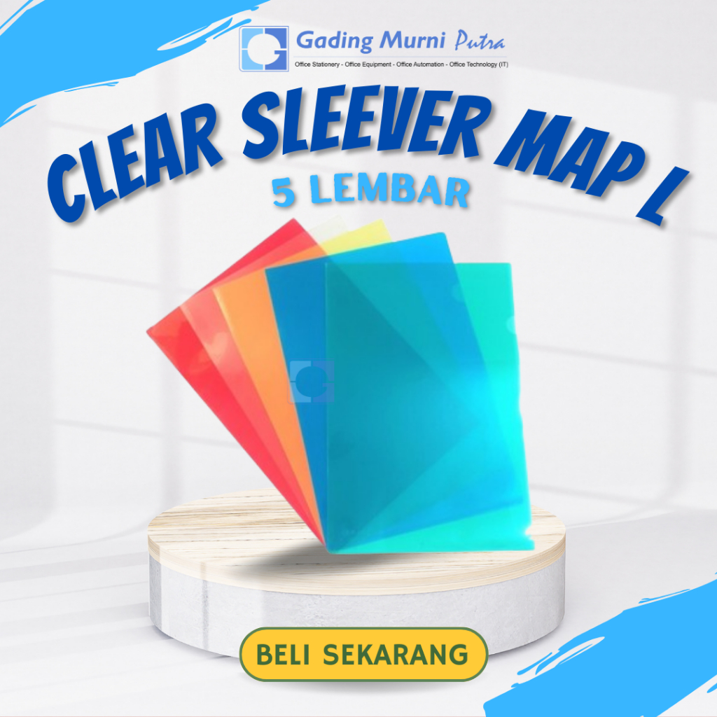 

MAP L / Clear Sleeves folio / Map Plastik F4 GOBI IM-02 (5lbr)