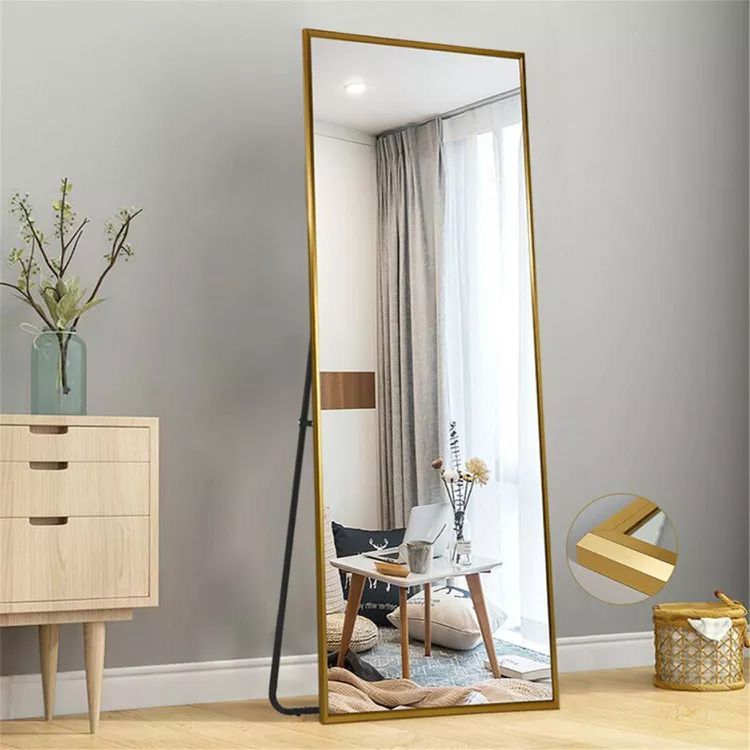 Fashion Store Wajib Punya Termurah Standing Mirror Ukuran 170x50 cm Bentuk Oval Cermin Rias Aestheti