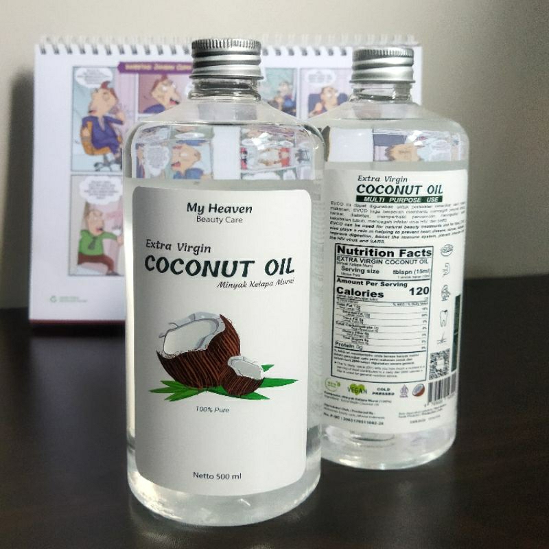 

Extra Virgin Coconut Oil VCO - Minyak Kelapa Murni 100% - EVCO 500ml