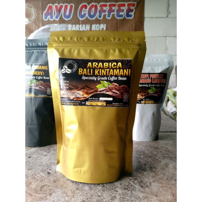 

Kopi Arabica Bali Kintamani 180 gram