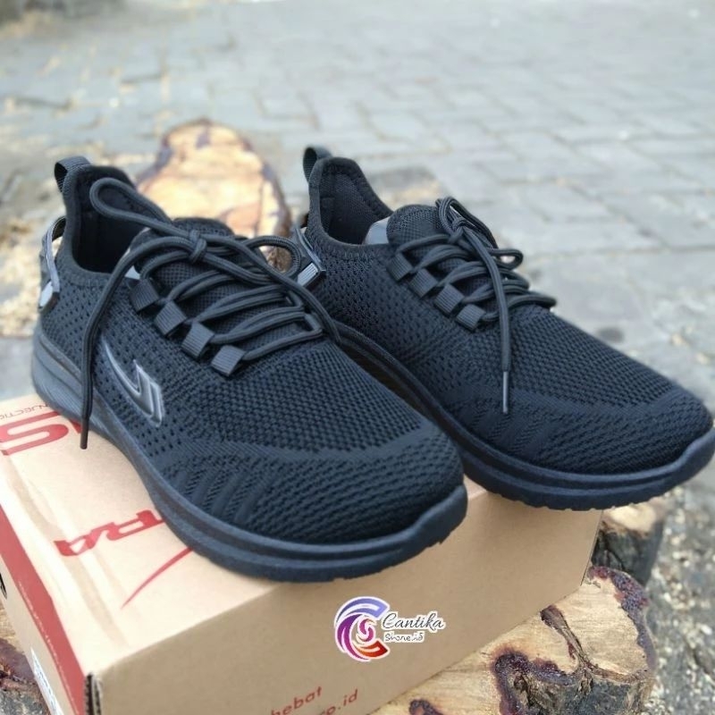 sepatu wanita slip on elastis sepatu slop  by ando
