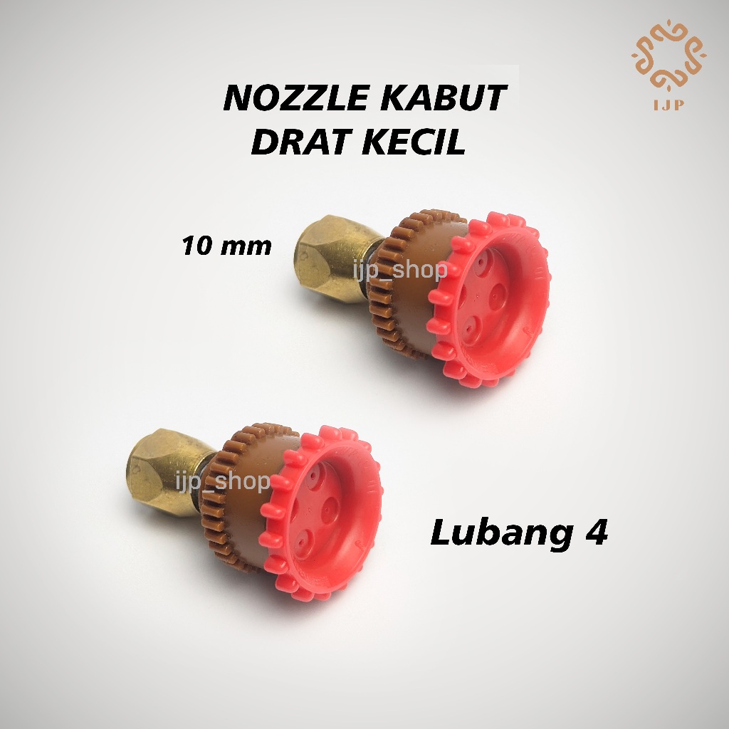 Nozzle LSA PB16 Sprayer Malaysia Spuyer Siram 4 Lubang Drat 10mm PB 16