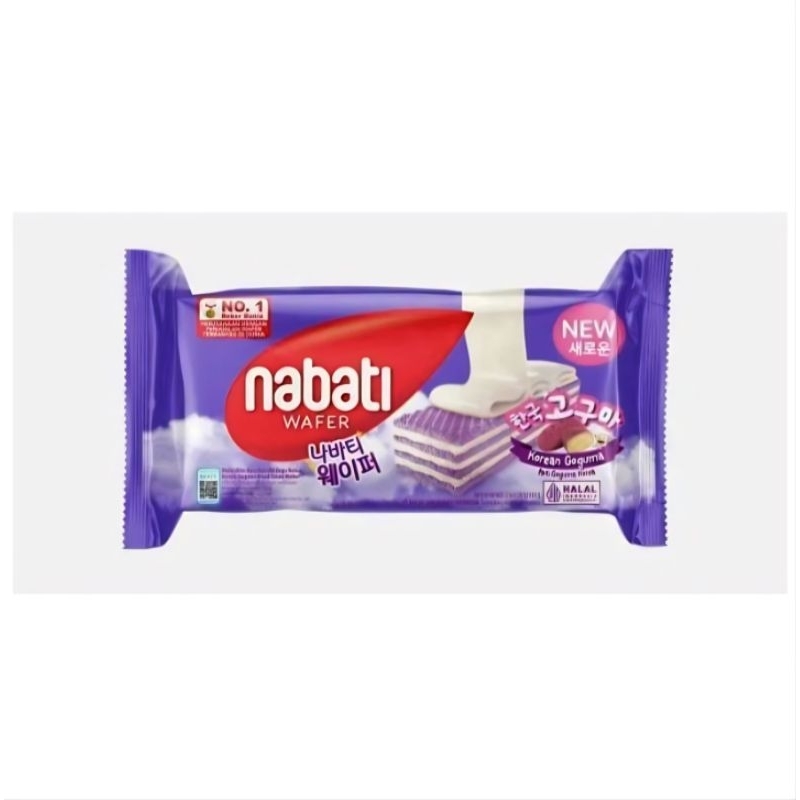 

Nabati Wafer Korean Goguma 122gr