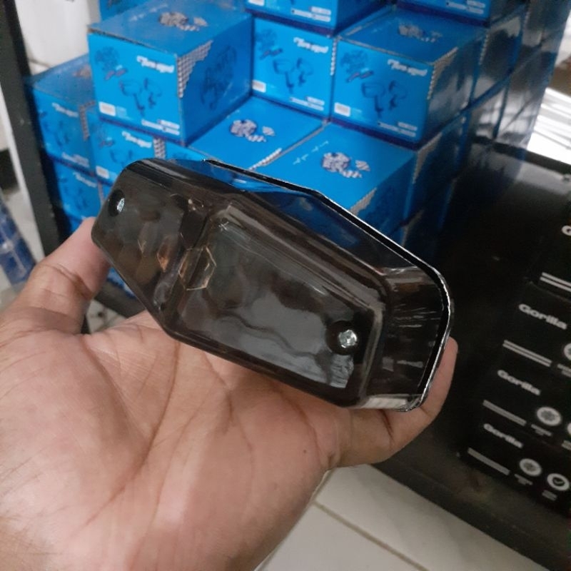 stopan cb stoplamp cb led diamon bsa import stoplamp bsa diamon led kaca smoke