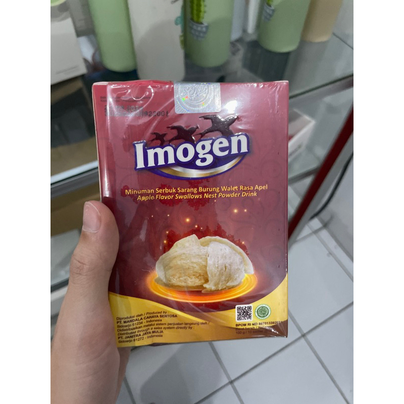 

IMOGEN SARANG WALET ISI 1 BOX UNTUK KOLESTEOL