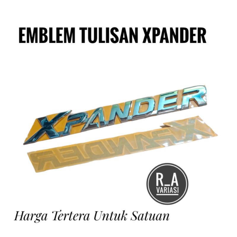 Emblem Xpander Emblem - Tulisan Bagasi Mitsubishi Xpander Original