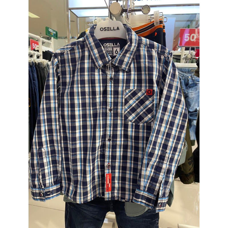 kemeja Anak Laki-laki Osella kids