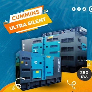 Genset Silent | 250KVA | Genset Diesel Cummins Ultra Silent