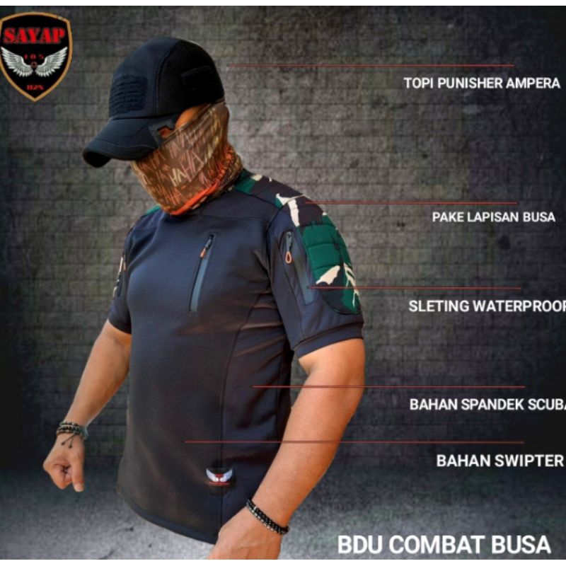 BAJU BDU TACTICAL WANGKI TNI SCUBA IMPORT,BAJU TACTICAL ARMY BDU,BAJU LORENG TNI,BAJU TNI