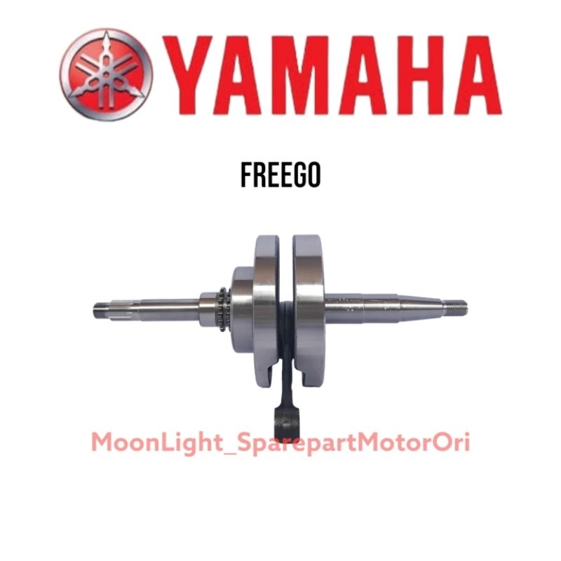 KRUK KREK AS FREEGO MIO GEAR 125 B5D CRANKSHAFT ASSY BANDUL STANG FREEGO ORI ORIGINAL ASLI YAMAHA B5