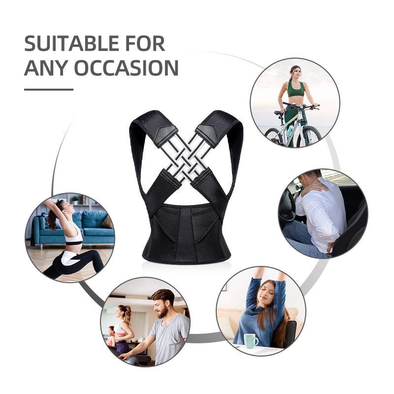 New Babaka Korset Penyangga Punggung Pelurus Tulang Belakang + BOX Penopang Pelurus Tubuh