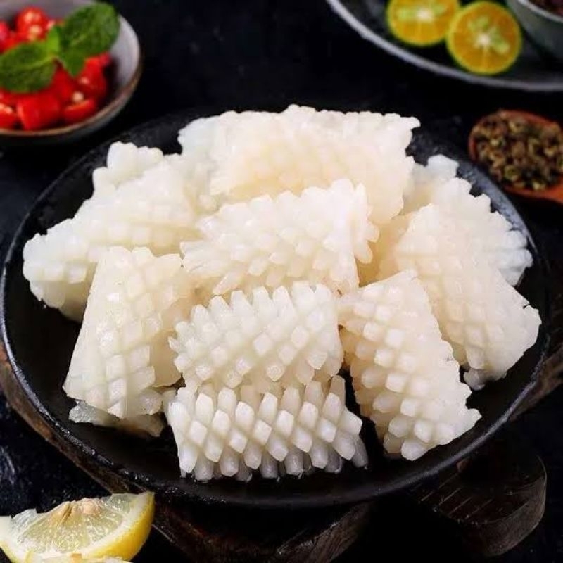 

CUMI FLOWER FROZEN/SQUID FLOWER/ CUMI KEMBANG 500gr