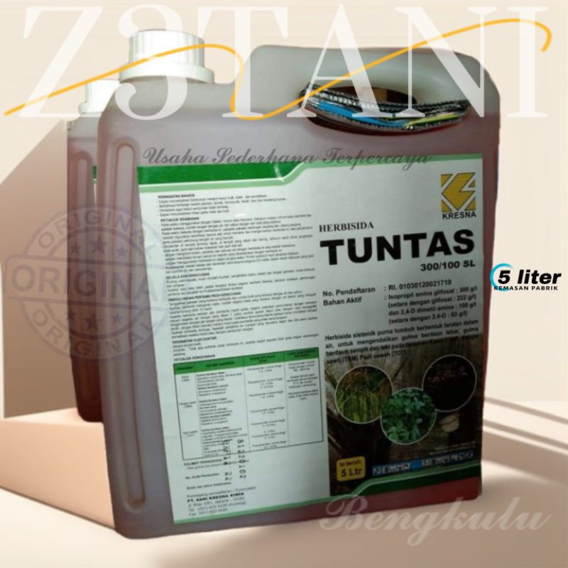 TUNTAS 300/100 SL Herbisida Sistemik Rumput