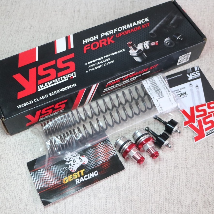 YSS Fork Upgrade Kit Shock Depan Yamaha XMAX 250 XMAX 300